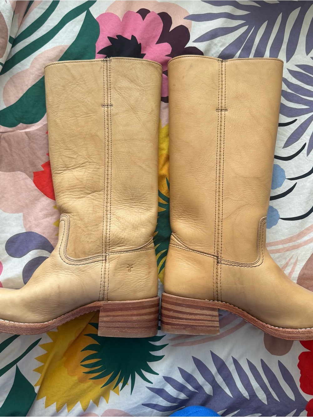 Frye Campus Boots in Banana